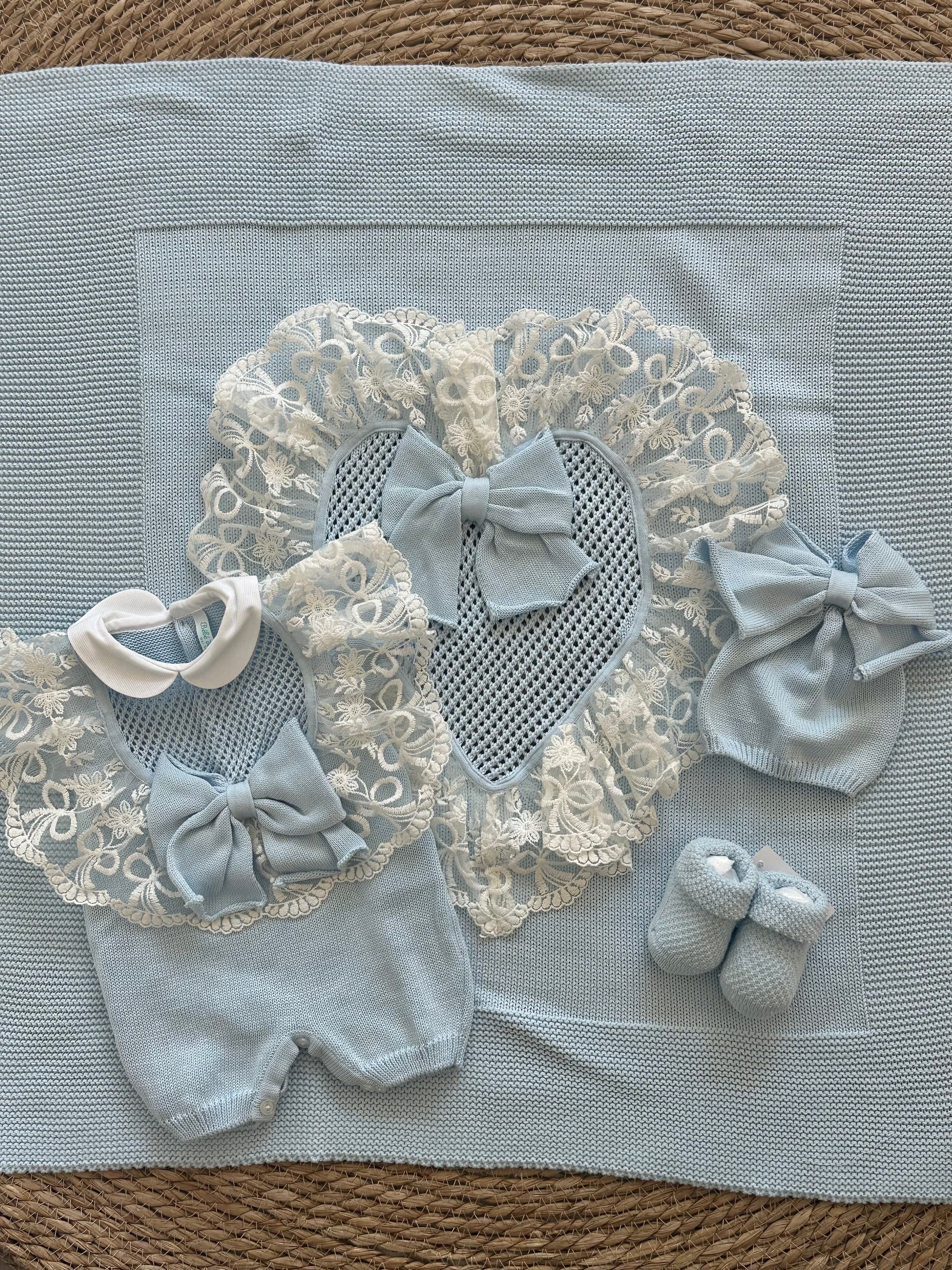 SET CORDINATO BEBE'DI ALMY MASCHIETTO