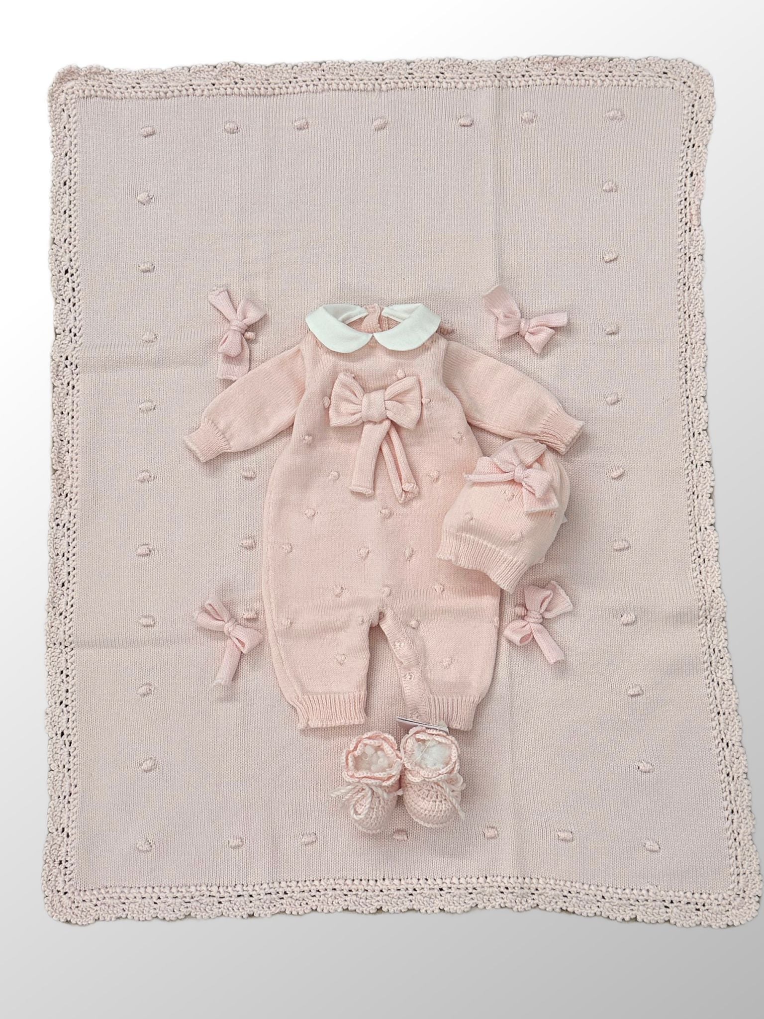 CORDINATO NASCITA BIMBI CHIC