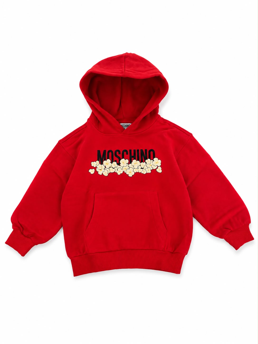 FELPA CON CAPPUCCIO MOSCHINO