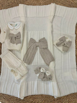 SET CORDINATO IN LANA BEBE'DI ALMA