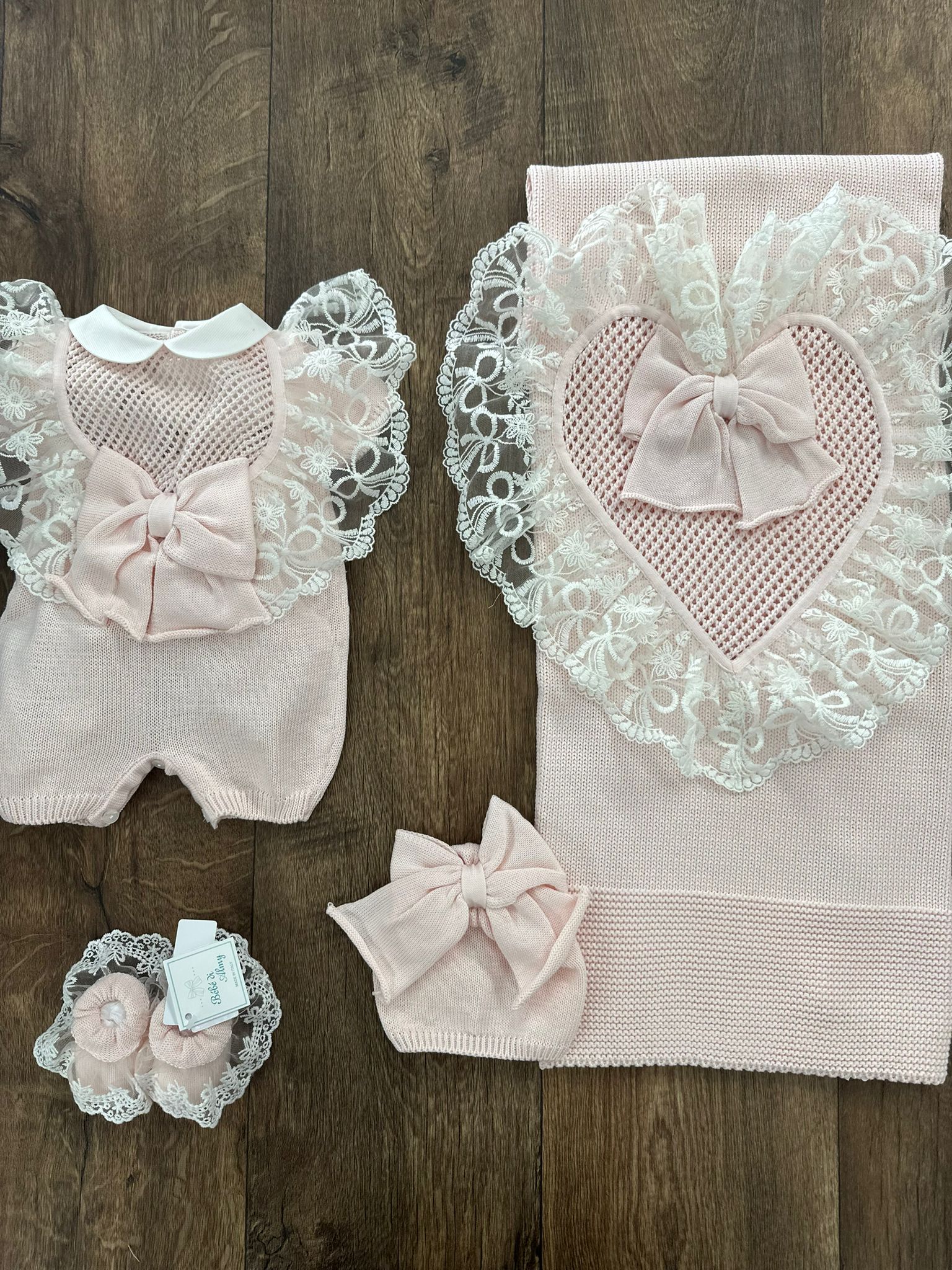 CORDINATO NASCITA BEBE'DI ALMY