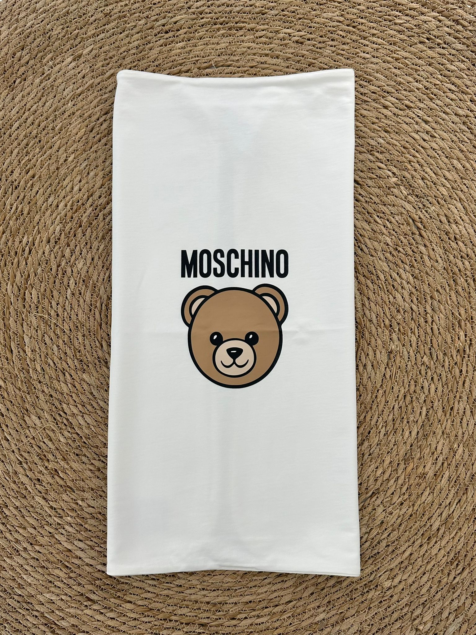 COPERTA MOSCHINO IN COTONE