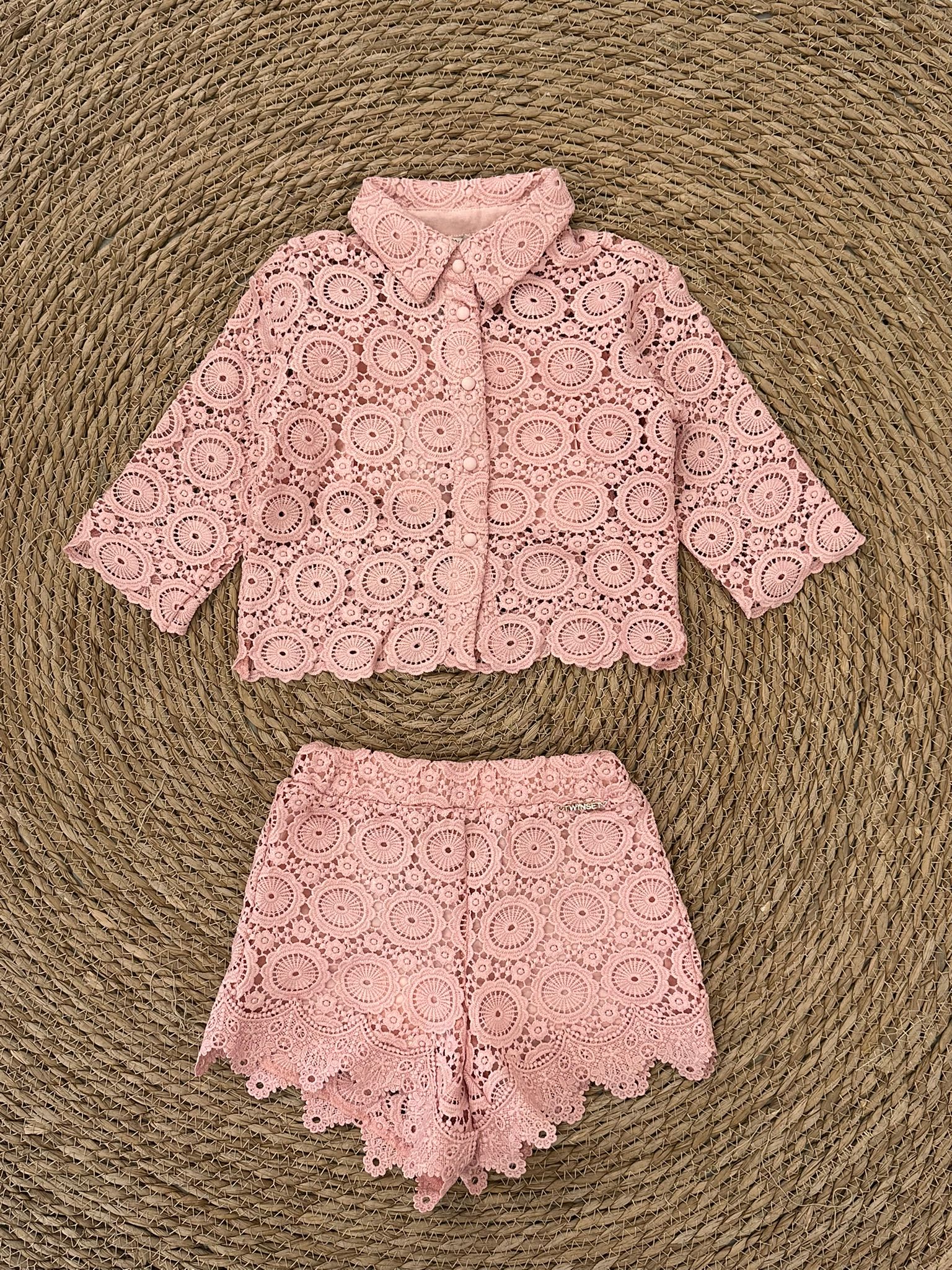 COMPLETO TWINSET MACRAMÈ