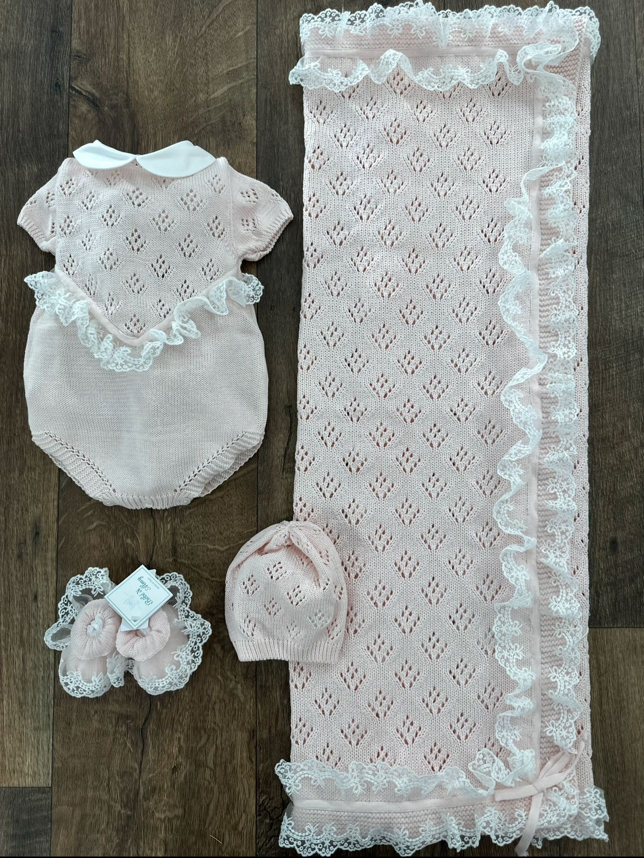 CORDINATO NASCITA BEBE'DI ALMY